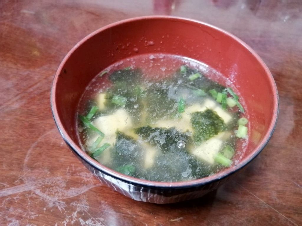 オイシックス豆腐と海苔のスープ
